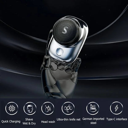 Premium German Portable Electric Shaver