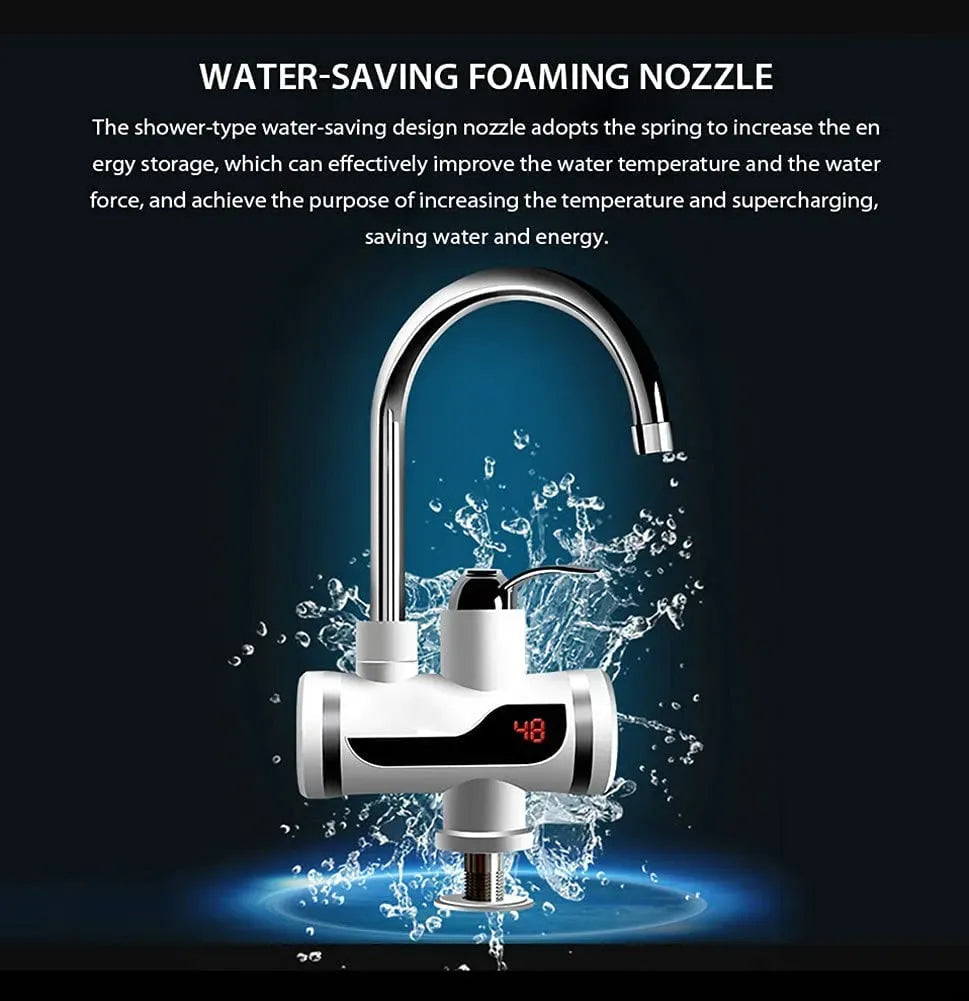 Electric Water Heating Shower & Tap